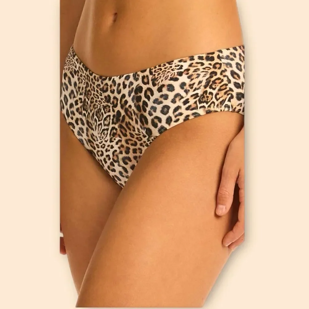 SEA LEVEL Bikini Leopard Print Australia Black Brown US Size 12